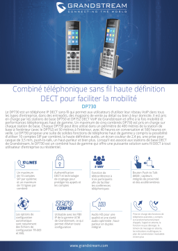 Grandstream DP730 Fiche technique