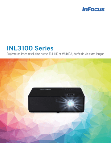 INL3149WU | Infocus INL3148HD Laser Projector Fiche technique | Fixfr