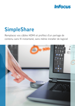 Infocus INA-SIMTTM1 SimpleShare Transmitter Fiche technique