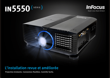 IN5555L | Infocus IN5552L Projector Fiche technique | Fixfr