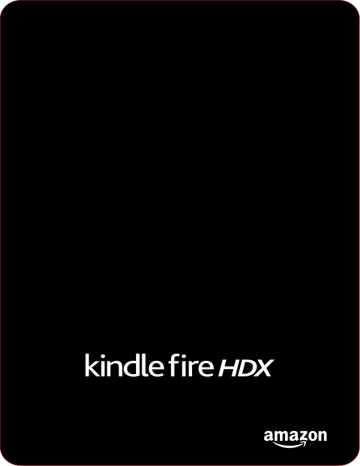 Guide de démarrage rapide | Amazon Kindle Fire HDX 8.9 Manuel utilisateur | Fixfr