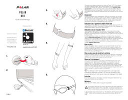 Polar OH1 optical heart rate sensor Manuel utilisateur