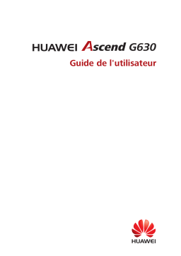 Huawei G630-U20 Manuel utilisateur