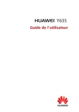 Huawei Y635-L21 Manuel utilisateur