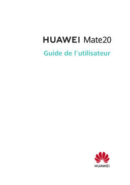 Huawei Mate 20 Manuel utilisateur