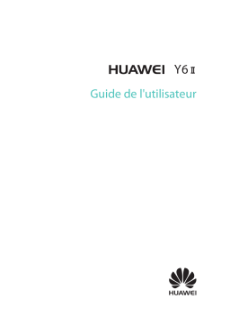 Huawei Y6II Manuel utilisateur