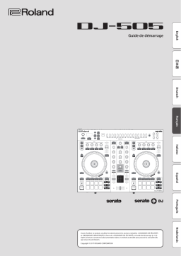 Roland DJ-505 DJ Controller Manuel utilisateur