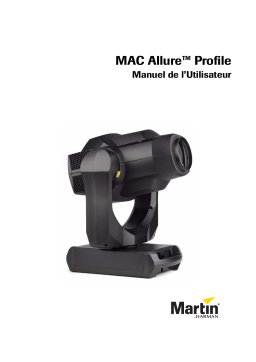 Martin MAC Allure Profile Manuel utilisateur