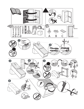 Safety Guide | Whirlpool KGNF 18 A2+ IN Manuel utilisateur | Fixfr