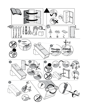 KGNF 185 A2+ IN | Safety Guide | Whirlpool H9 A3D I H O3 Manuel utilisateur | Fixfr