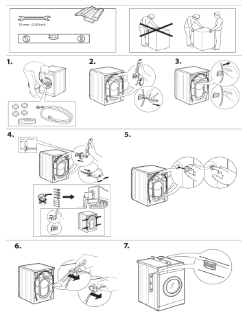 NLM11 946 SC A EX | NM10 823 WS EX | Safety Guide | Whirlpool NM10 823 SS EX Manuel utilisateur | Fixfr