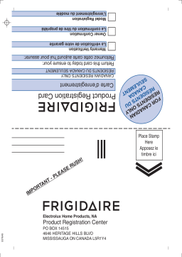 Frigidaire FPIC3677RF Manuel utilisateur