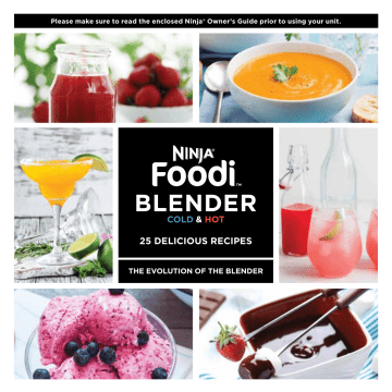 Ninja HB150C Foodi™ Cold & Hot Blender Manuel utilisateur | Fixfr