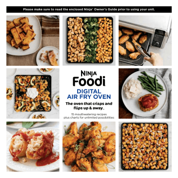 Ninja SP101C Foodi™ Digital Air Fry Oven Manuel utilisateur | Fixfr