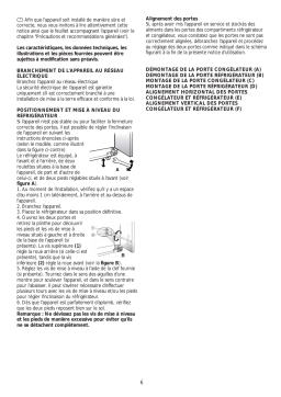 Whirlpool MSZ 803/HA Guide d'installation