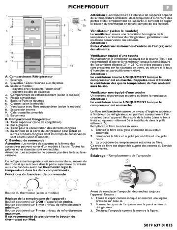 Whirlpool ARC 5513 Guide d'installation | Fixfr