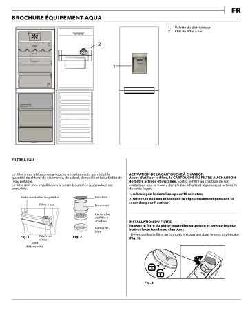 Whirlpool BSNF 8101 W AQUA Guide d'installation | Fixfr