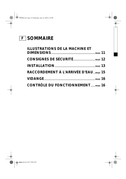 Whirlpool ADORINA T 160 Guide d'installation