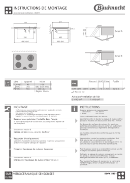 Whirlpool EDFX 5471 IN Guide d'installation