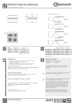 Whirlpool CHR 6642 IN Guide d'installation