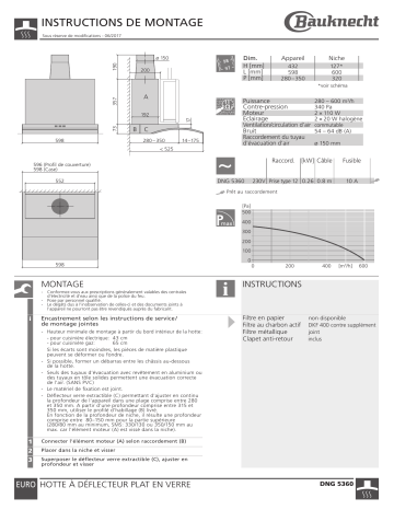 DNG 5360 IN-2 | Whirlpool DNG 5360 IX-1       BK Guide d'installation | Fixfr