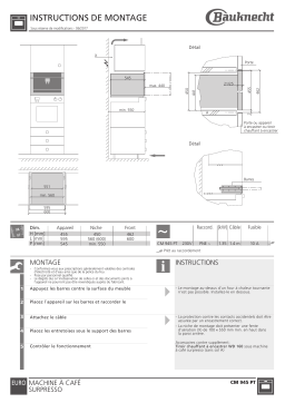 Whirlpool CM 945 PT Guide d'installation