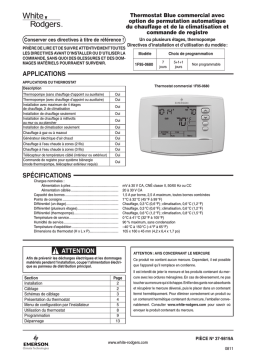 White Rodgers 1F95-0680 Manuel utilisateur