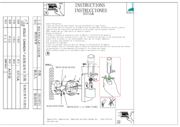 Eglo 83731A Guide d'installation | Fixfr