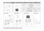 Worldwide Homefurnishings 403-775 Guide d'installation