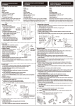 Faultless LGX700B-F Guide d'installation