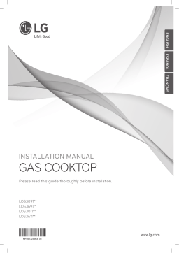 LG LCG3691ST Guide d'installation