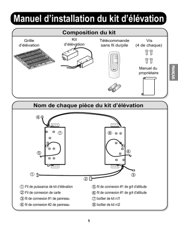 LG PTEGM0.ENCXLEU Guide d'installation | Fixfr