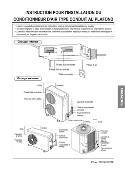 LG LB-E6081CL.ANW8FS1 Guide d'installation