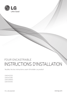 LG LB643058S Guide d'installation