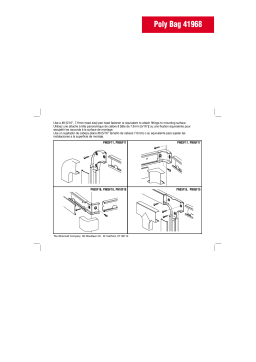 Legrand Eclipse PN103 & PN05 Series Raceway Corner Fittings Manuel utilisateur