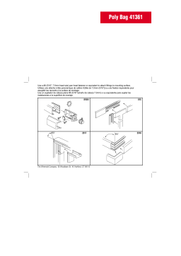 Legrand 400, 800 & 2300 Series Corner & Transition Fittings Manuel utilisateur