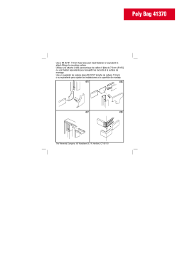 Legrand 400 Series Corner Fittings - 411, 415, 417, 418 Manuel utilisateur