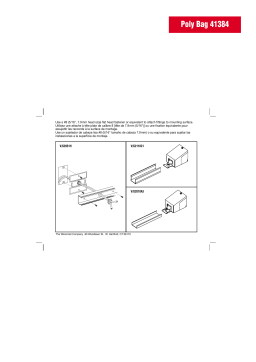 Legrand 2000 Series Small Raceway Fittings - 2006, 2009, 2020B & 2018C Manuel utilisateur