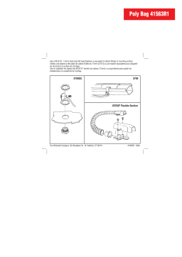 Legrand 500 & 700 Series Small Raceway Fittings - 5790GC, 5709, V5700F Manuel utilisateur