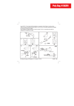 Legrand 500 & 700 Series Small Raceway Fittings - 5783, 5784, 5785 & 5790B Manuel utilisateur