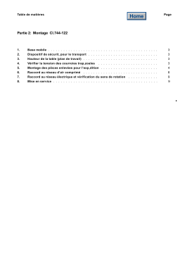 DURKOPP ADLER 744-122 Guide d'installation