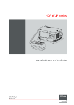 Barco HDF-W30LP FLEX Guide d'installation