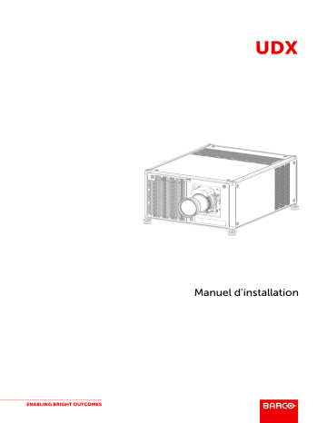 Installation manuel | Barco Quad DP12 Guide d'installation | Fixfr