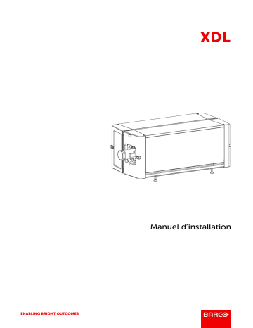 Installation manuel | Barco Quad DP12 Guide d'installation | Fixfr