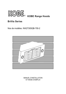 Kobe INX27 SQB-700-2 Guide d'installation