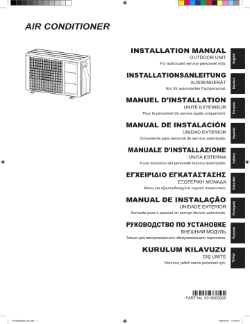 AOYG12KMTA | AOHG24KLTA | ROG09KMTA | ROG14KMTA | AOYG14KMTA | AOYG07KMTA | ROG24KLTA | AOHG14KMTA | ROG12KMTA | AOHG07KMTA | ROG18KLTA | AOYG24KLTA | ROG07KMTA | AOYG09KMTA | AOYG18KLTA | AOHG18KLTA | Installation manuel | Fujitsu AOHG12KMTA Guide d'installation | Fixfr