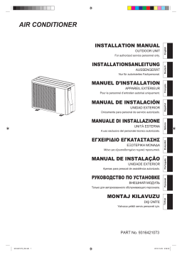Fujitsu ROG09LVCA Guide d'installation
