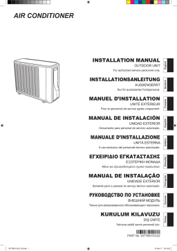 Fujitsu AOYG12LALL Guide d'installation