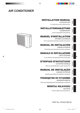 Fujitsu AOHG14LVLA Guide d'installation