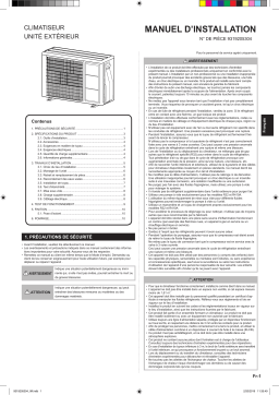 Fujitsu ROG18KMTA Guide d'installation